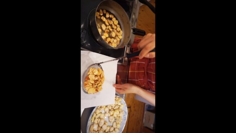 乾燥したそら豆を油であげる　#shorts #cooking #food #asmr #japan #料理