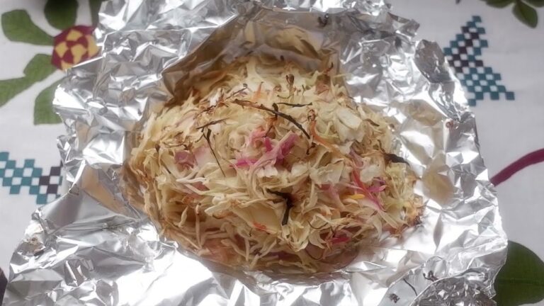 【簡単料理】めかじきとキャベツのホイル焼き