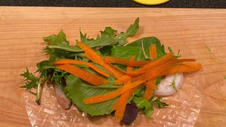 スイートチリ＆ピーナッツソースの作り方　冷蔵庫野菜で　激ウマ生春巻き