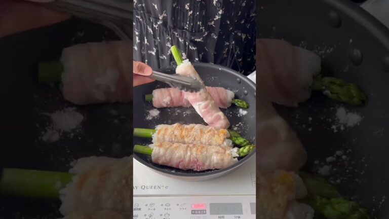 アスパラ肉巻きおにぎり