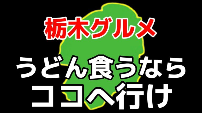 うどん好きは見逃せないお店4店舗を一挙大公開　栃木グルメ