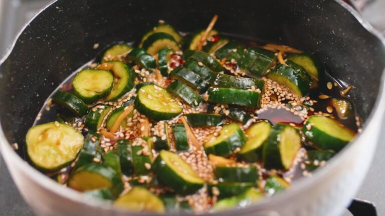 【パリパリきゅうりの漬物】簡単!!ひと煮立ちさせたら一晩寝かせるだけ