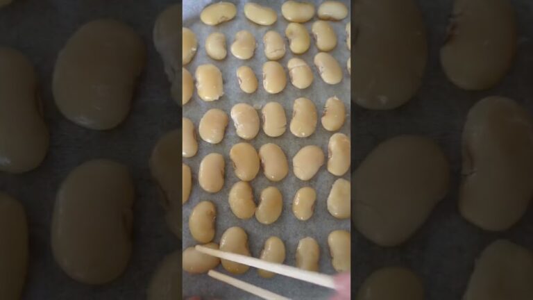 甘納豆が食べたくなったので手間をかけて自作 #甘納豆 #shorts #白花豆