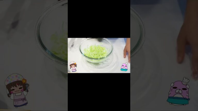 【冷凍保存】お弁当用のおかずキャベツの塩昆布和え作ってみた【副菜】