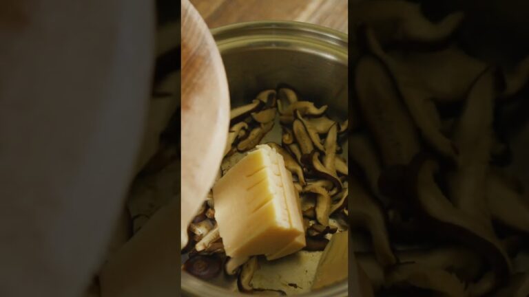 【ダイエット】タケノコとわかめのスープ#shorts