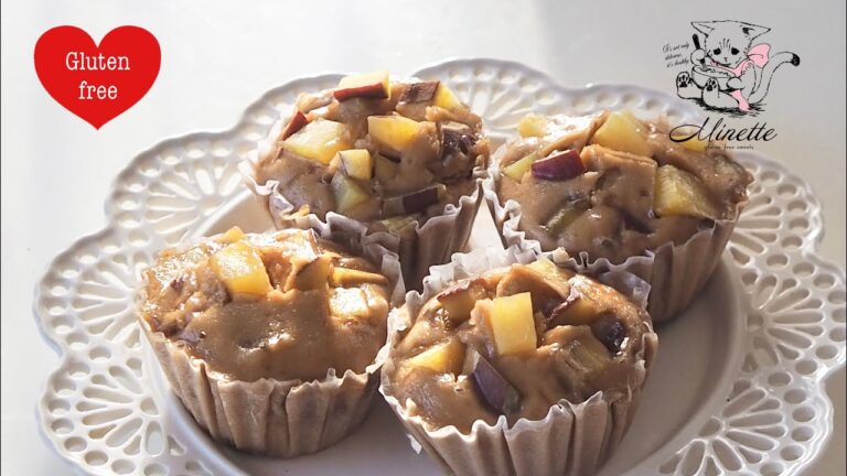 サツマイモたっぷり蒸しパンの作り方【小麦粉、卵不使用お菓子レシピ、米粉レシピ】