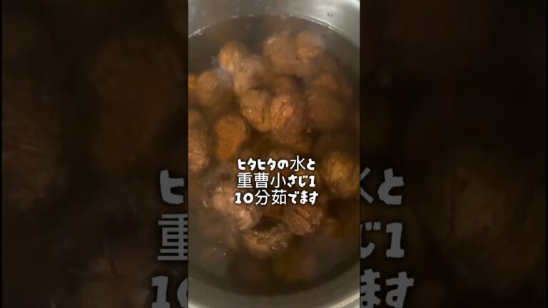 【栗の渋皮煮】お山で拾った栗で渋皮煮を作りました。毎年恒例の手仕事。今年も無事に終わりました。　#お料理動画 #栗 #japanesefood