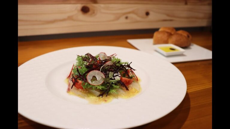 【混ぜるだけ】簡単ドレッシングでカルパッチョ【料理vlog#20】