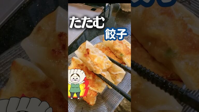 包まない！たたむ餃子レシピ #簡単レシピ #ライフハック #料理 #レシピ #時短レシピ #主婦の知恵 #餃子 #餃子の皮 #shorts #youtubeshorts #キャベツ #ひき肉