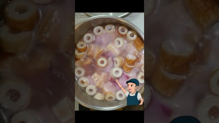 ダイエットの味方。赤かぶみそ汁。#shorts＃料理＃レシピ＃recipe＃food＃時短レシピ＃簡単レシピ＃料理初心者＃料理入門＃料理好き＃ずぼら＃美味しい＃旨い