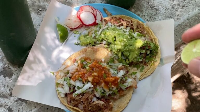 本場のタコス　カルニータ編　【メキシコの朝市】【TACOS】【CARNITAS】