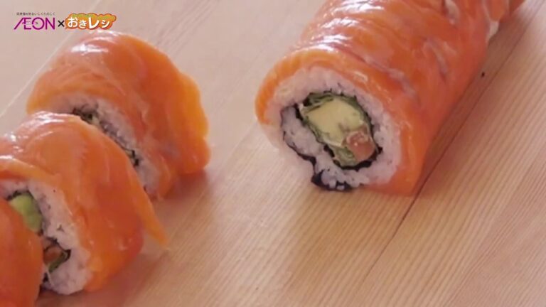 【おきレシ】ダブルサーモンロール