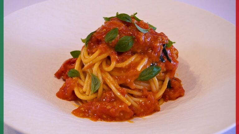 【おすすめ直後に売り切れ】このトマトが旨い！日本で作れる本物のスパゲッティ アル ポモドーロ【Spaghetti al pomodoro】