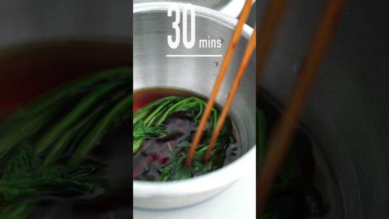 ほうれん草の即席お漬物 VegeTable