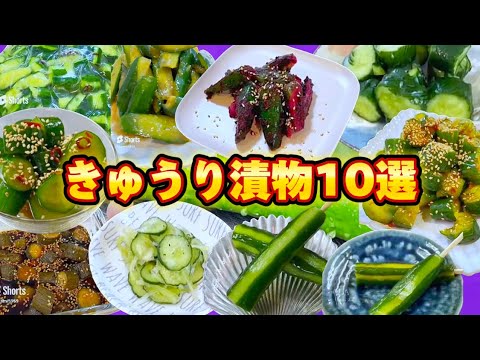 きゅうりの漬物10選と失敗しない蛇腹きゅうりのコツ 再編集版