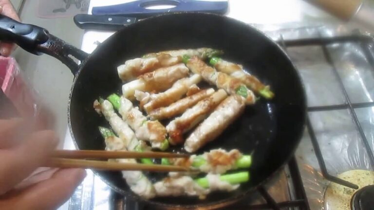 アスパラと長芋の豚肉巻き：全編