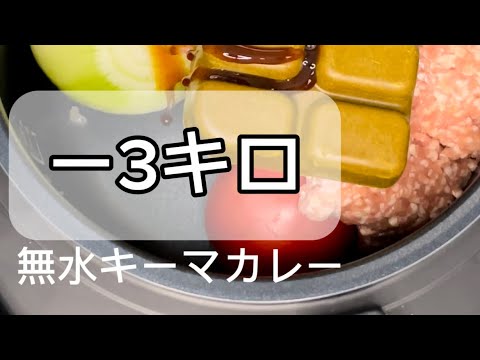炊飯器で無水キーマカレー
