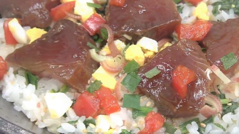 初ガツオの彩りちらし