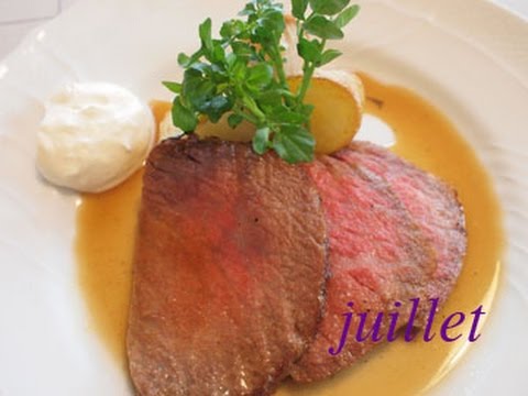 ローストビーフの作り方〜ソース・盛りつけ〜［後編］【一番わかりやすい完全解説】