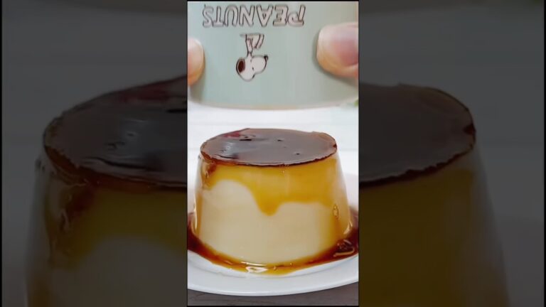 マグカップで作る豆乳プリン　カラメルを作らなくても大丈夫です。マグカップ1個と電子レンジで作れるので洗い物もひとつだけ！卵を使わないのもお手軽だと思います。 #hiromarucooktv