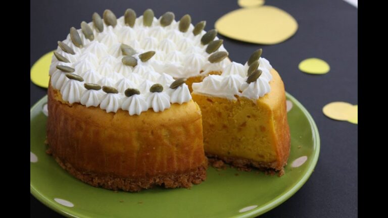 かぼちゃのベイクドチーズケーキ作り方レシピ