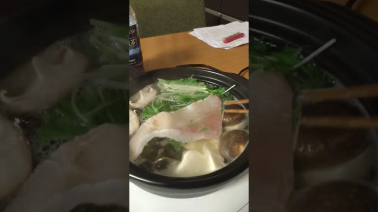 ブリしゃぶ　一人鍋