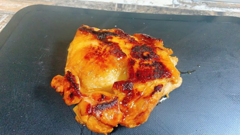 超シンプルな味付けな鶏の照り焼きをホットサンドメーカーで作ってみる