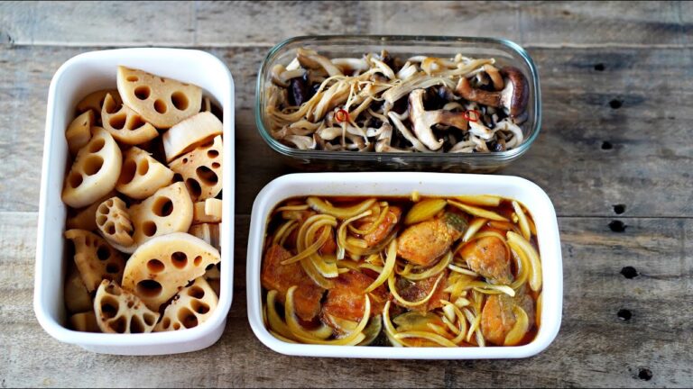 おいしい秋の作り置き！！おすすめ３選【簡単ヘルシーレシピ】