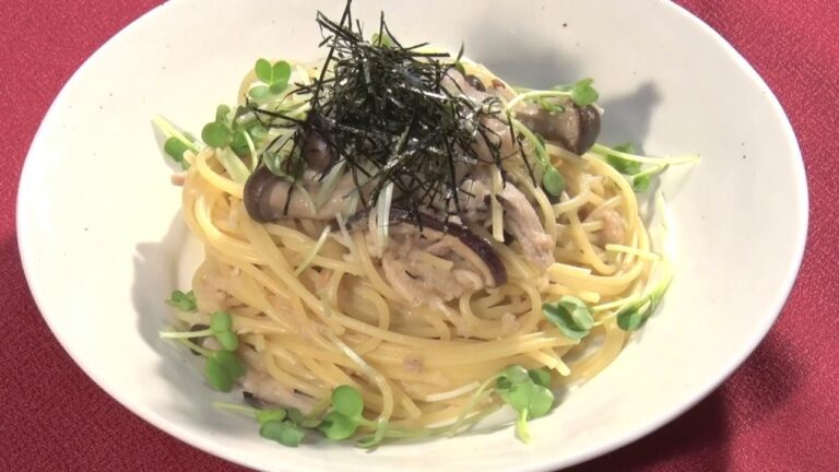 きのことツナの和風パスタ＃117西村秋保の京のおいしおす　お料理動画