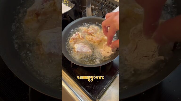 プロの唐揚げを作ってみたら… #shorts #唐揚げ