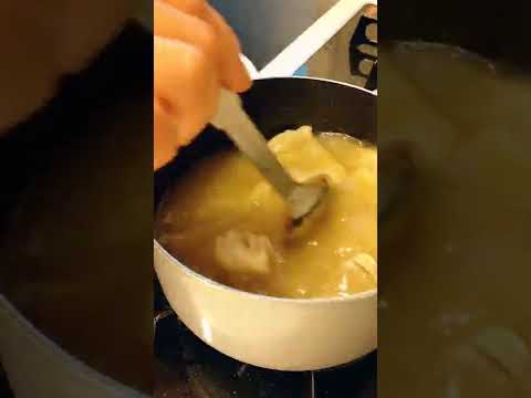 🍳鶏もも肉で一品★ゆで卵味噌味😋【不器用な私が作る簡単で美味しい料理編】#shorts