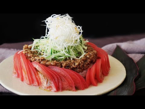 さわやかジャージャー飯【暑い日にさっぱり】