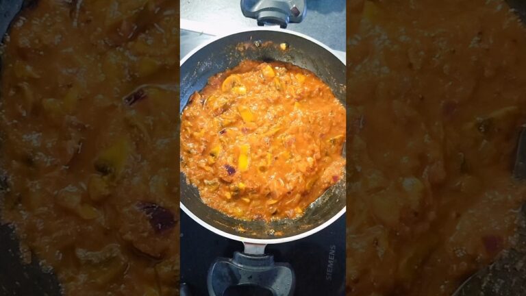 Restaurant style Mushroom masala curry recipe #shorts #food #recipe #youtubeshorts #viralshorts