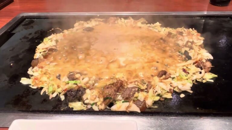 牛すじこんもんじゃ焼き 2024/12/22