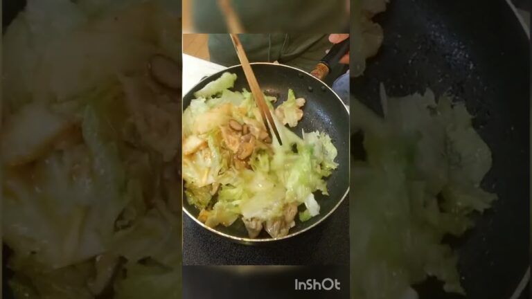 サニーレタス根元のシャキシャキを楽しむ端材のラーメン #shorts