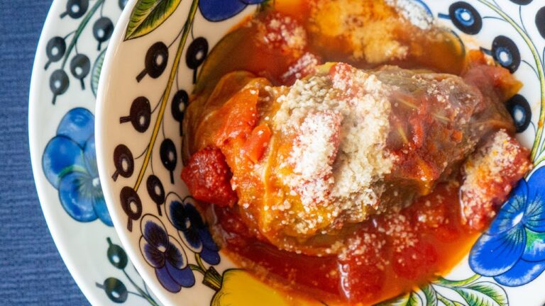 コンソメを使わないトマトロールキャベツ【人気料理研究家が教えるレシピ】【イケメシ】講師：道乃（料理教室Lotta・料理研究家）