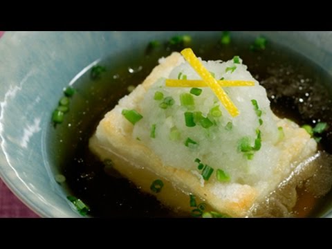 揚げ出し餅雑煮