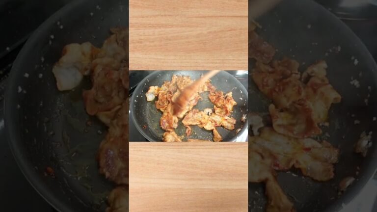 野菜が美味しすぎるレシピ。（カブとピーマンの回鍋肉）#shorts