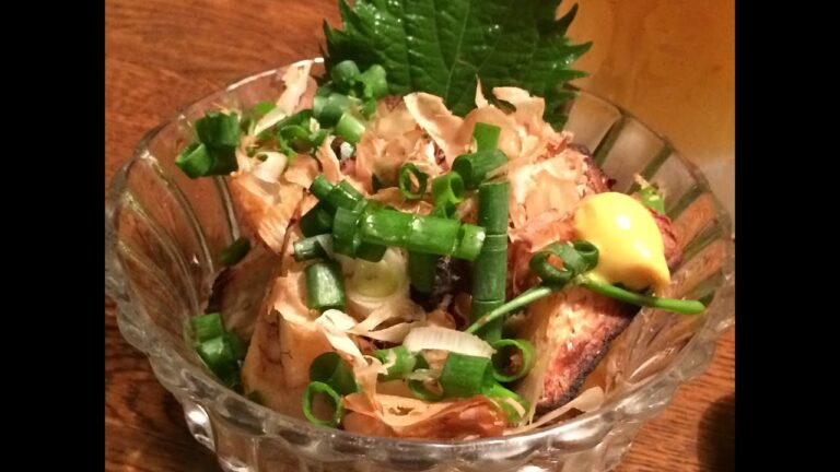 「山いも醤油焼き」作り方