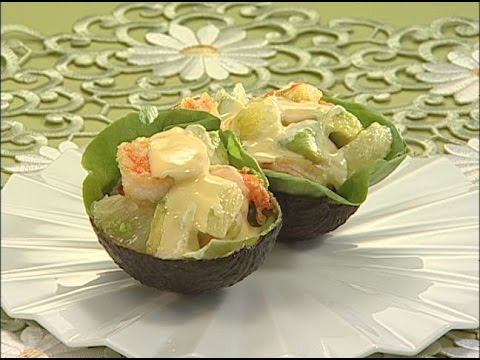 料理レシピ-【アボカドとエビのハニーサラダ】｜ナスラックKitchen