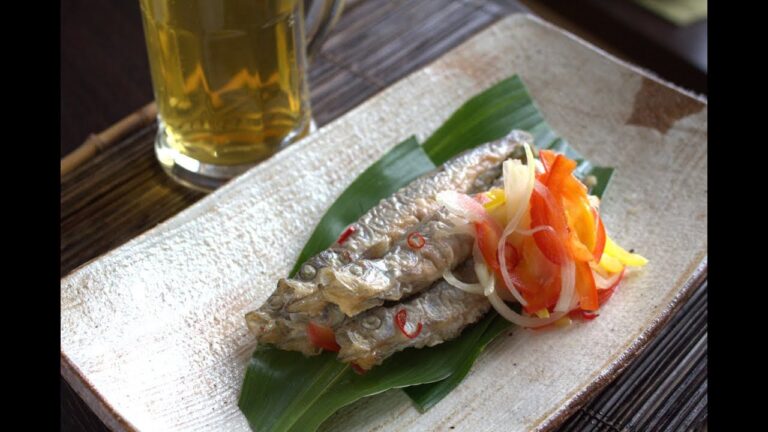 ししゃもの南蛮漬け