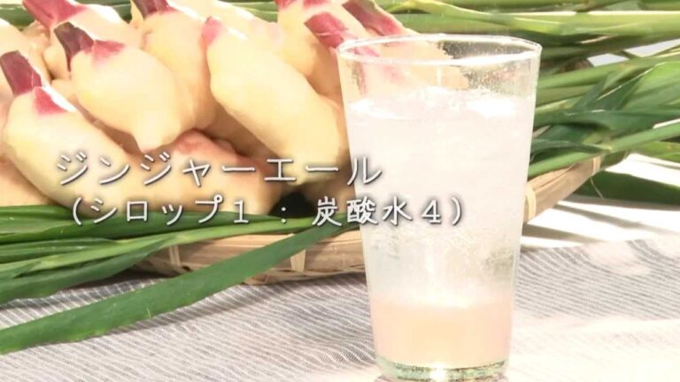 ココロとカラダに届け。「和歌山の新しょうが」（シロップ・佃煮）