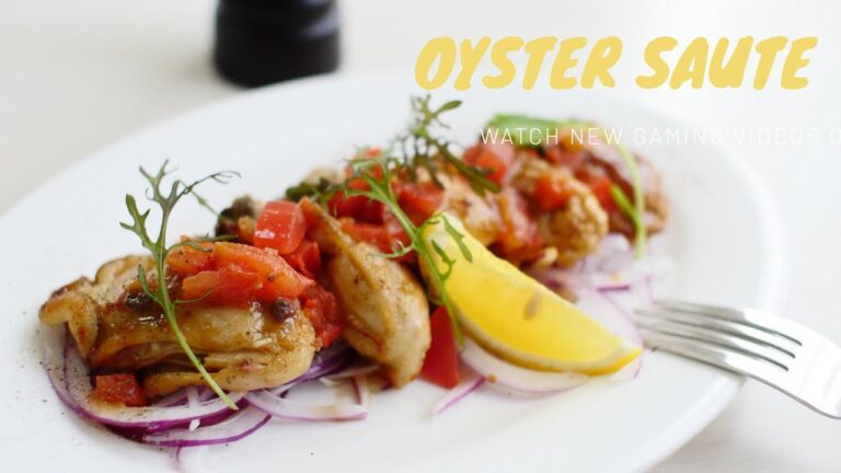 カキのソテー｜Oyster Saute