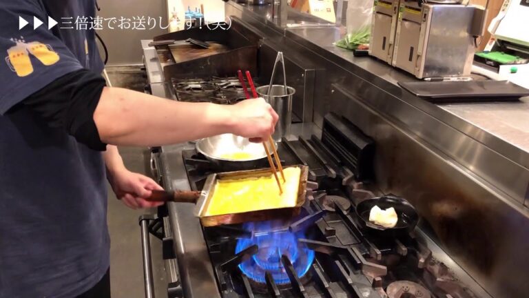 《超名物》明太子玉子焼き！今はとにかく【巻き巻き】するしかない