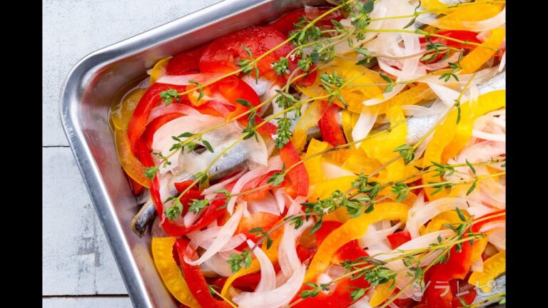 数秒でわかる「子持ちシシャモのエスカベッシュ」の作り方