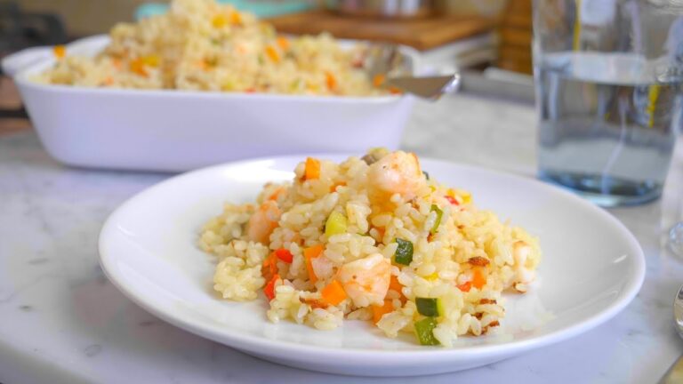おもてなしエビピラフの作り方