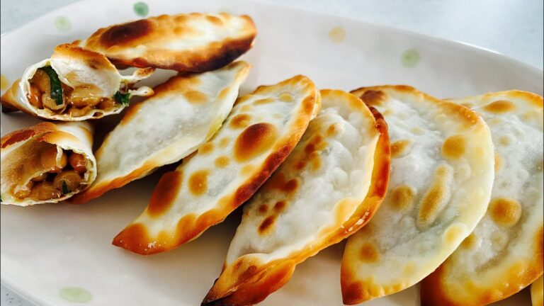 トースターで5分：納豆1パックで：【納豆餃子】