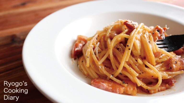 【本場の味】濃厚カルボナーラの作り方 / Spaghetti Carbonara Recipe【生クリーム不要】