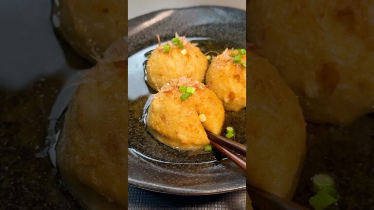 【里芋の揚げ煮】 #料理 #cooking