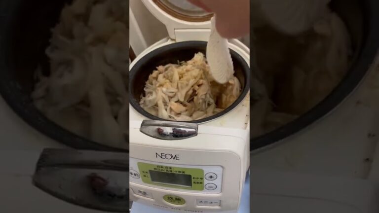 tuna &  maitake mushroom cooked rice シーチキン 炊き込みご飯 きのこ まいたけ-3